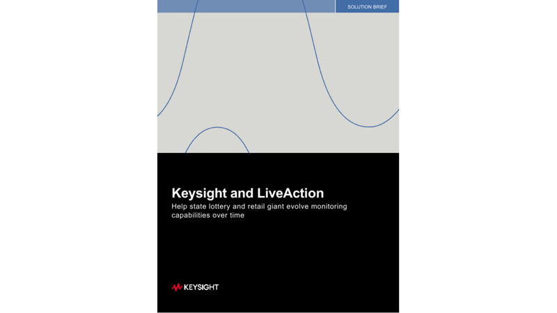 Keysight and LiveAction